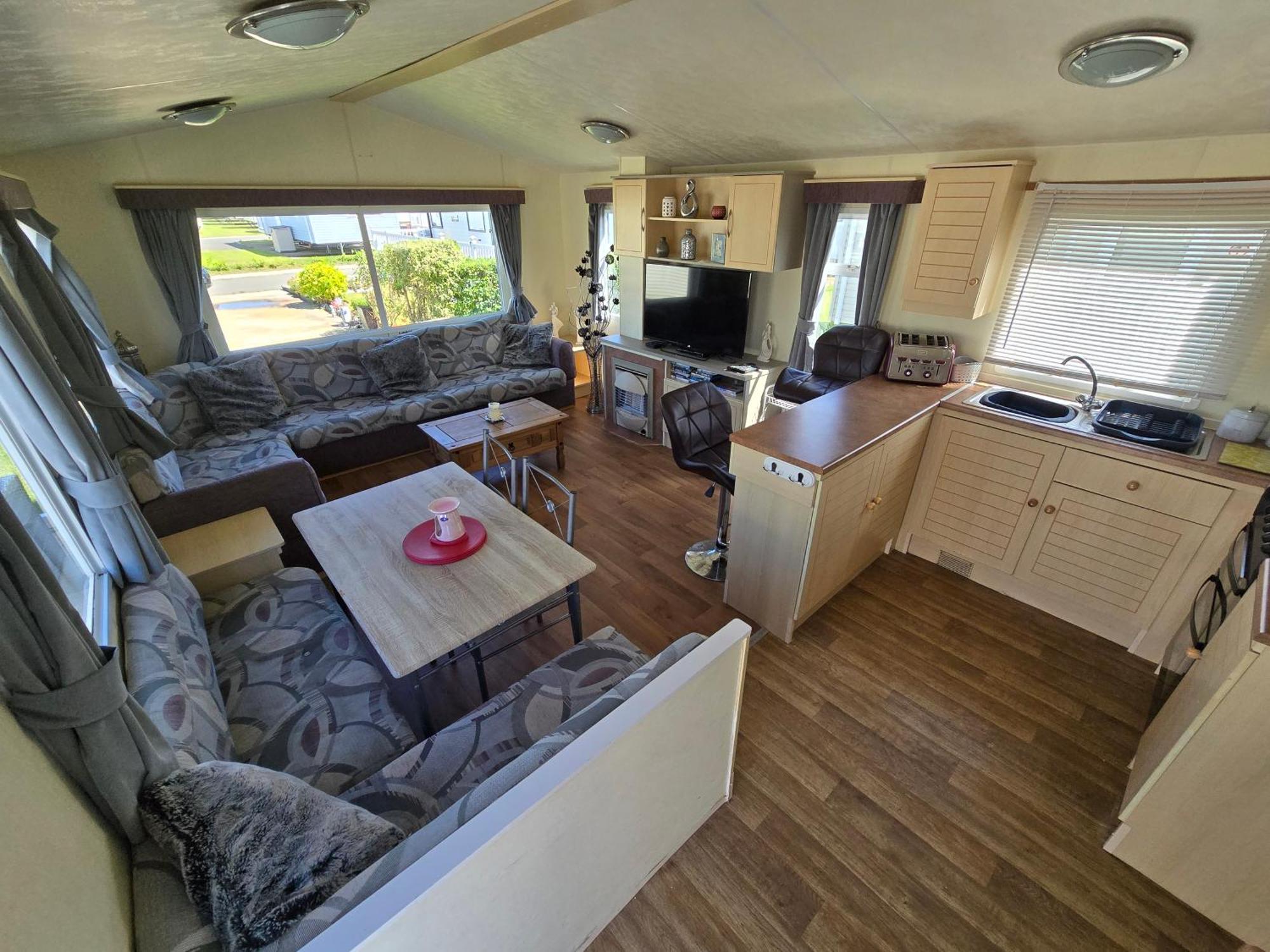 Caravan To Hire Lyon'S Robin Hood Rhyl Eksteriør bilde